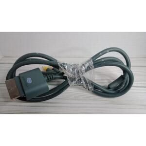 Genuine OEM Microsoft Xbox 360 Audio Video Composite AV Cable Cord